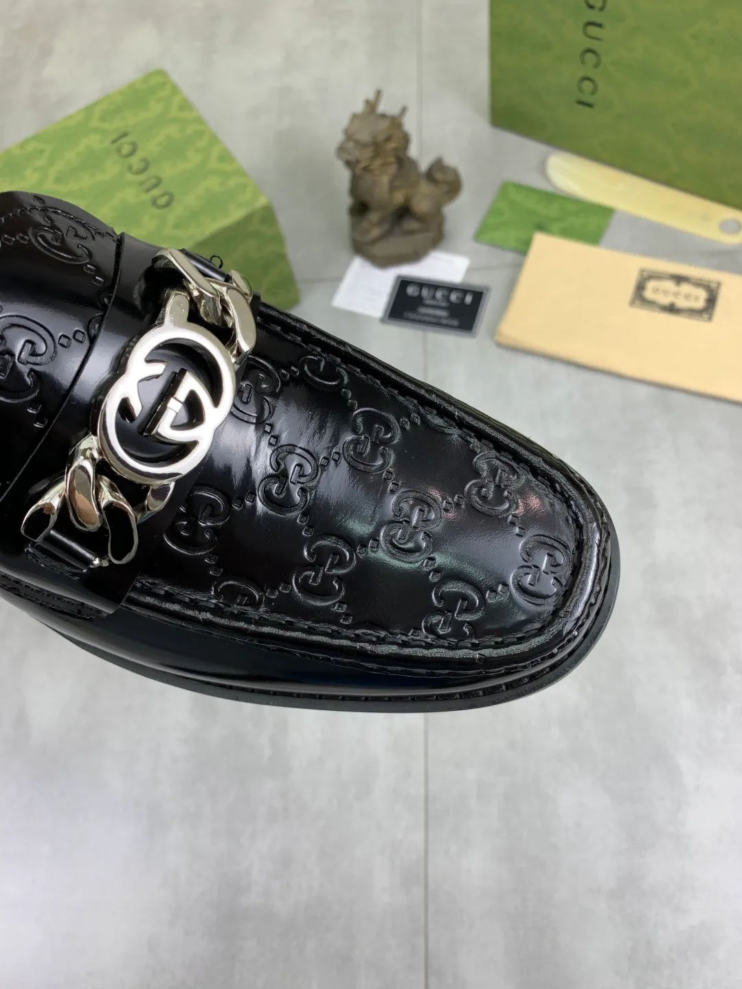 Men's men's shoes 💰P480 [New style] Water-dyed cowhide 💰💎💎💎 [Gucci] GUCCI high-end men's formal business leather shoes, original order 1:1 authentic goods! Original imported high-end open-edge beaded calfskin, original metal buckle, imported first-layer cowhide lining for feet, original outsole, men's shoe size: 38-45, 4️⃣ colors available
